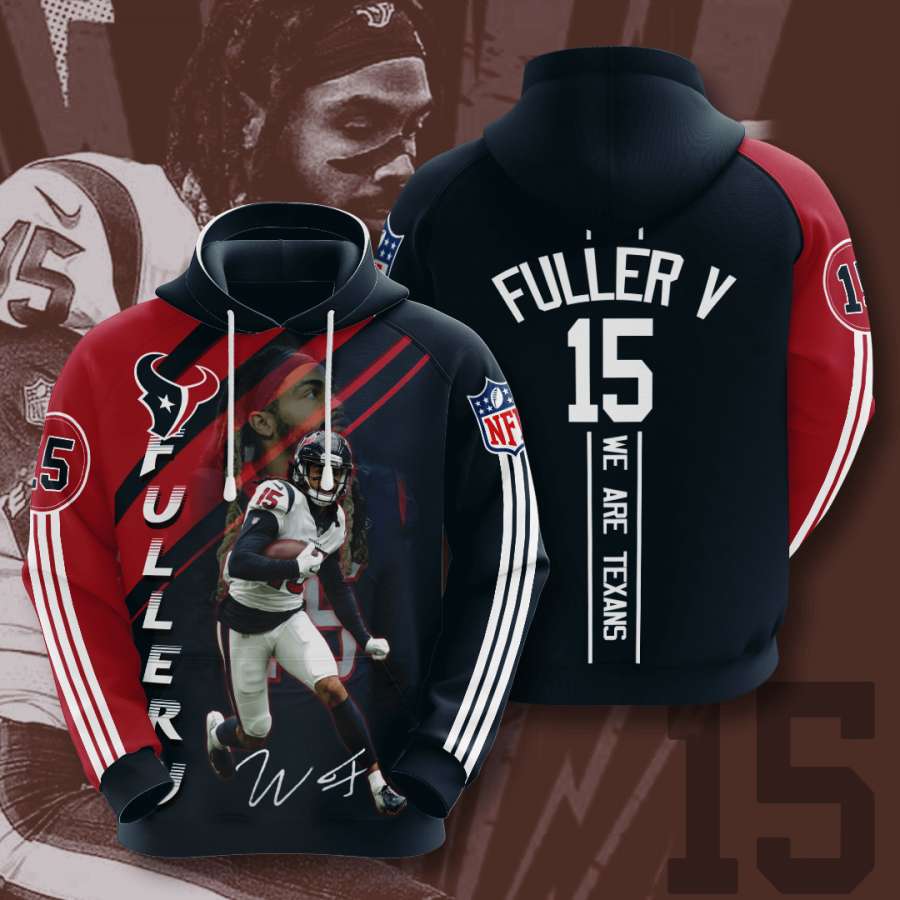 Houston Texans Custom Hoodie 3D 4 Houston Texans Custom Hoodie 3D
