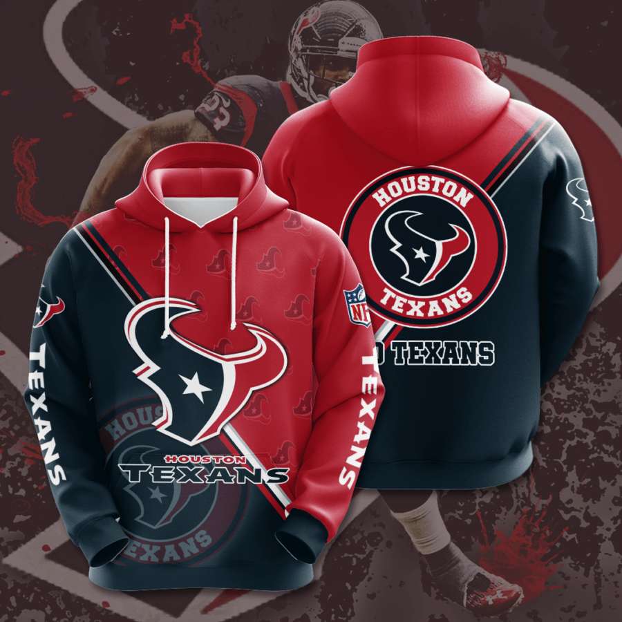 Houston Texans Custom Hoodie 3D