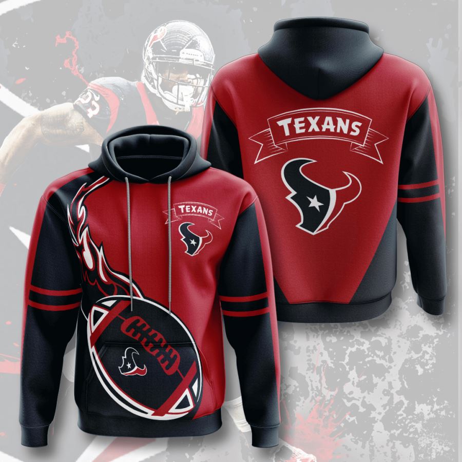Houston Texans Custom Hoodie 3D