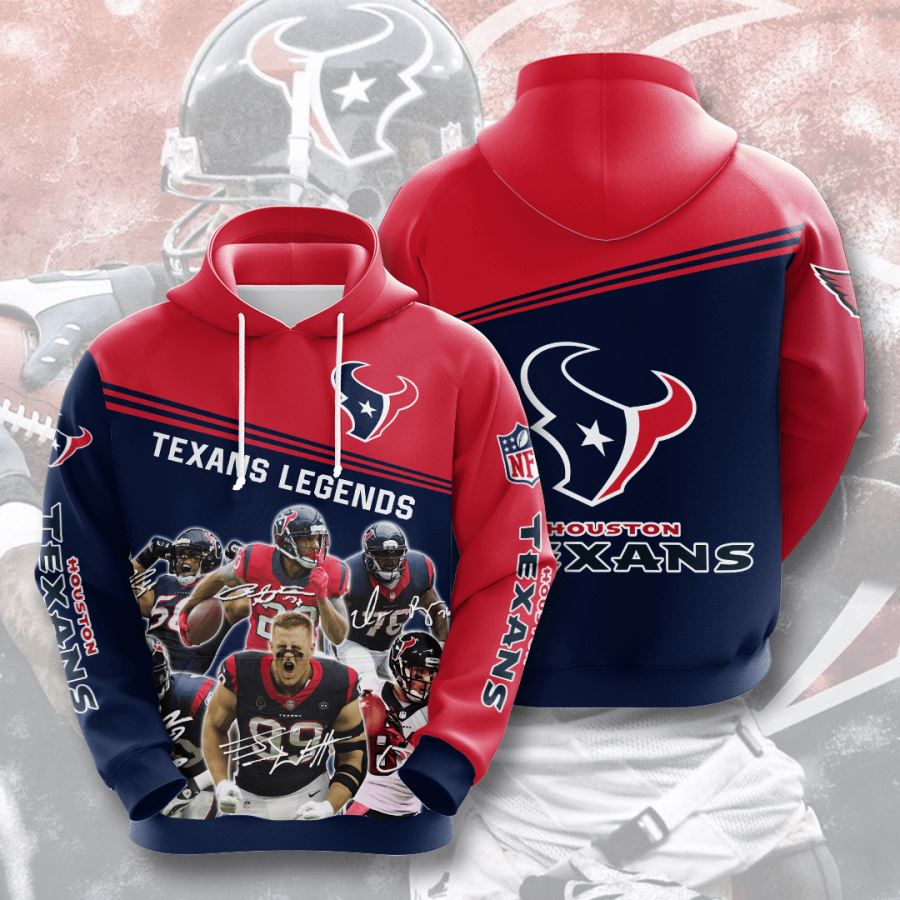 Houston Texans Custom Hoodie 3D