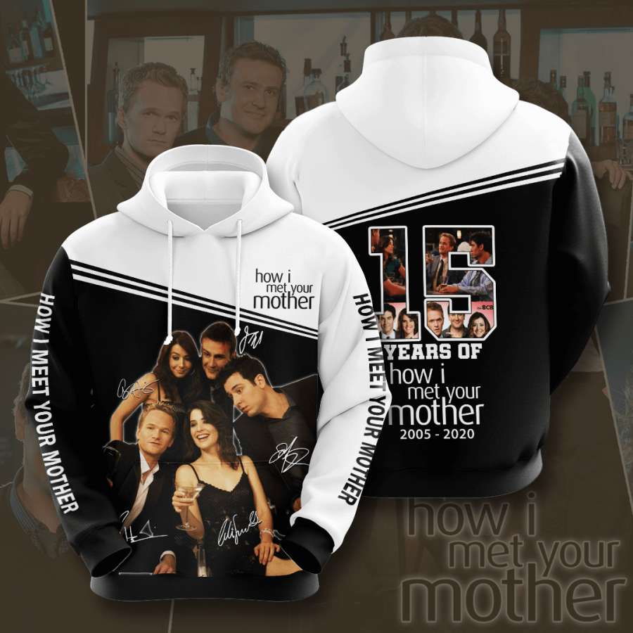 How I Met Your Mother Custom Hoodie 3D 4 How I Met Your Mother Custom Hoodie 3D