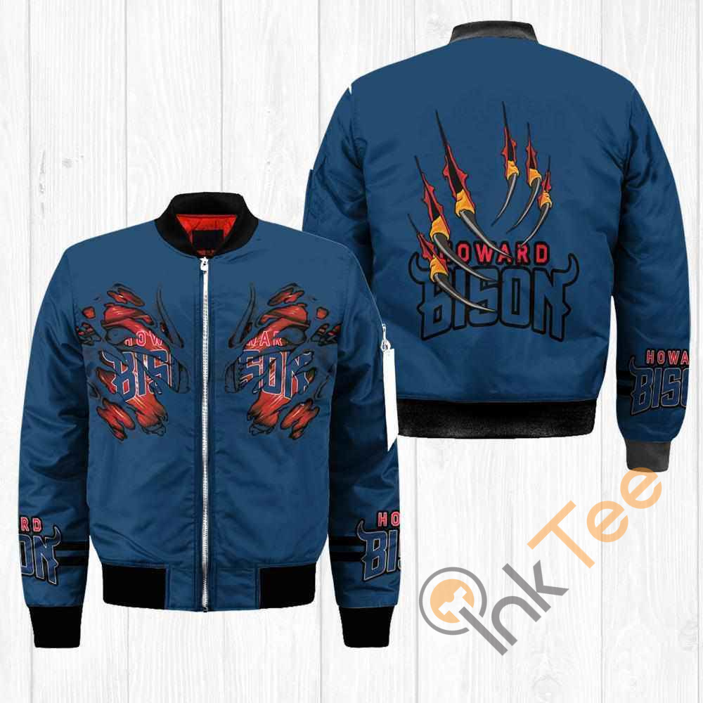 Howard Bison NCAA Claws Apparel Best Christmas Gift For Fans Bomber Jacket 9 Howard Bison NCAA Claws Apparel Best Christmas Gift For Fans Bomber Jacket