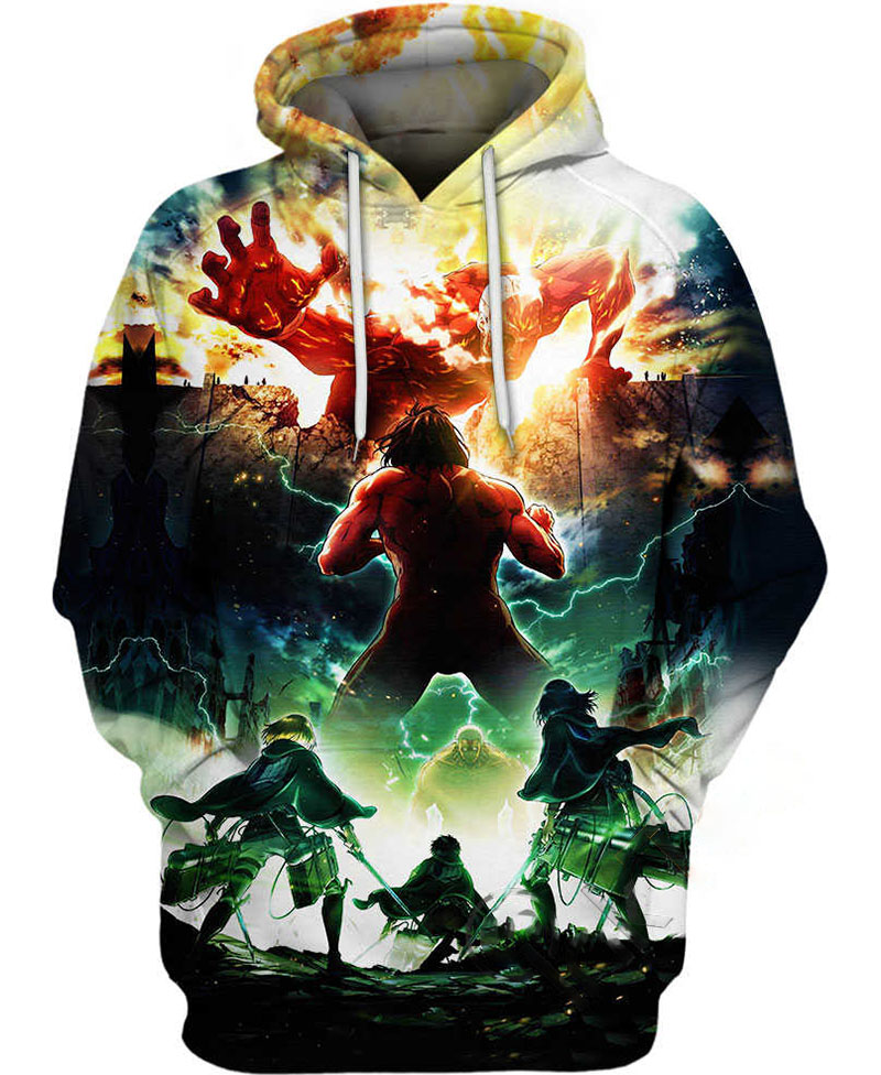 Humanoid Battle Hoodie 3D