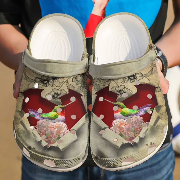 Hummingbird They Steal My Heart Crocs Clog Shoes 9 Hummingbird They Steal My Heart Crocs Clog Shoes