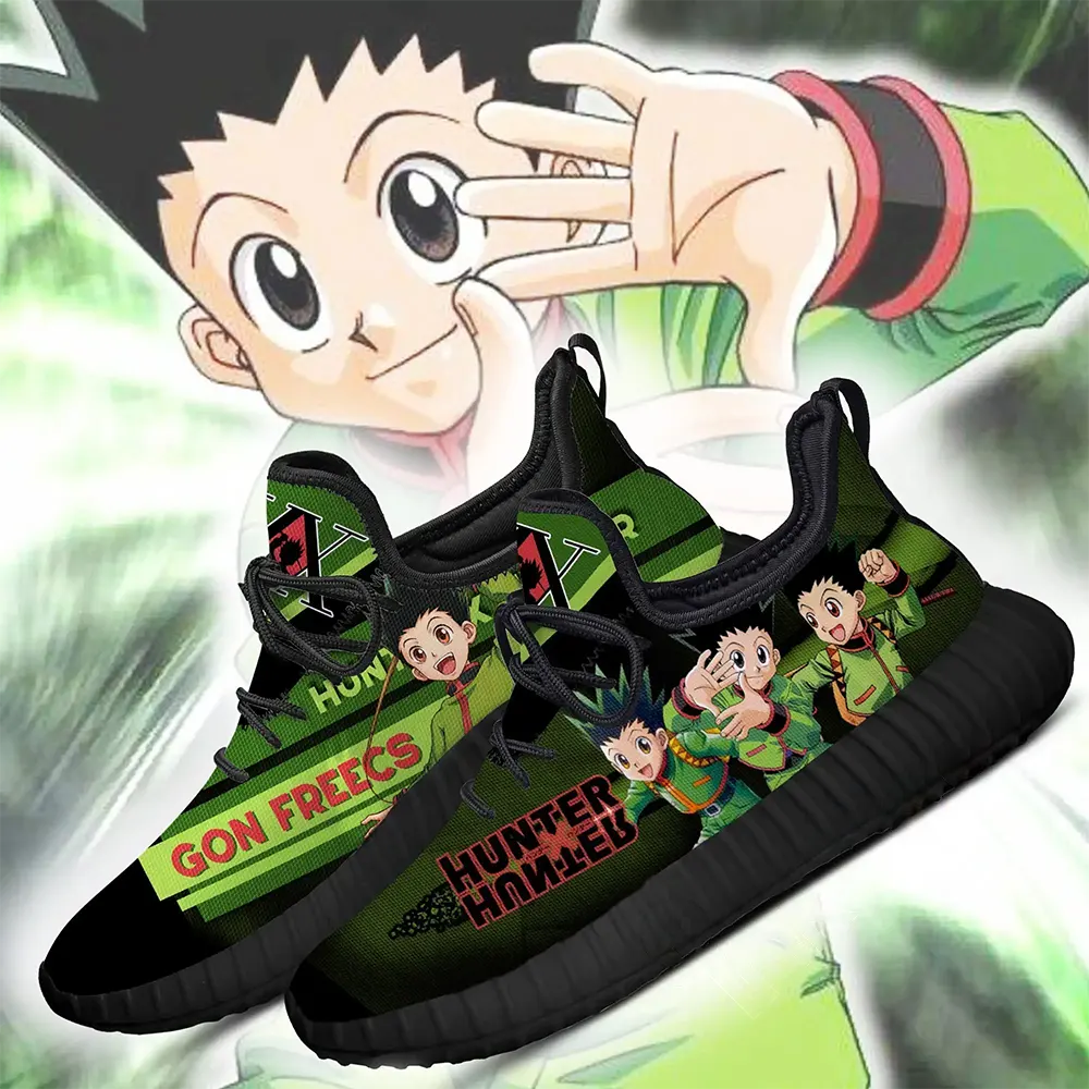 Hunter X Hunter Gon Freecss Custom Hxh Anime Amazon Reze Shoes