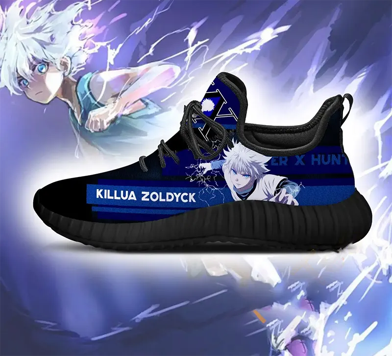 Hunter X Hunter Killua Custom Hxh Anime Amazon Reze Shoes
