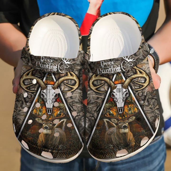 Hunting Deer Crocs Clog Shoes