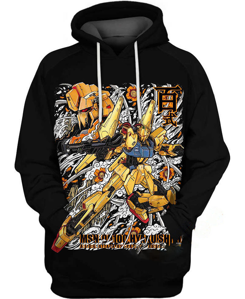 Hyaku Shiki Hoodie 3D 1 Hyaku Shiki Hoodie 3D