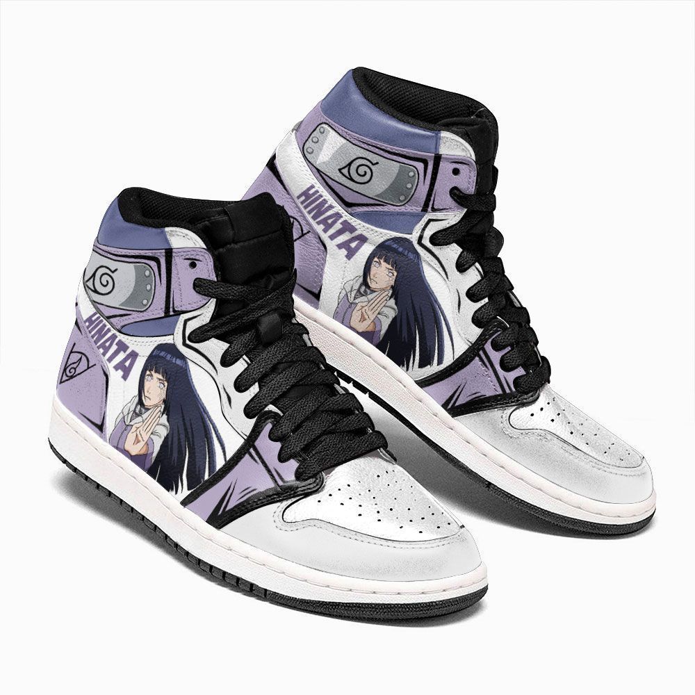 Hyuga Hinata Uniform Naruto Custom Anime Air Jordan Shoes 4 Hyuga Hinata Uniform Naruto Custom Anime Air Jordan Shoes