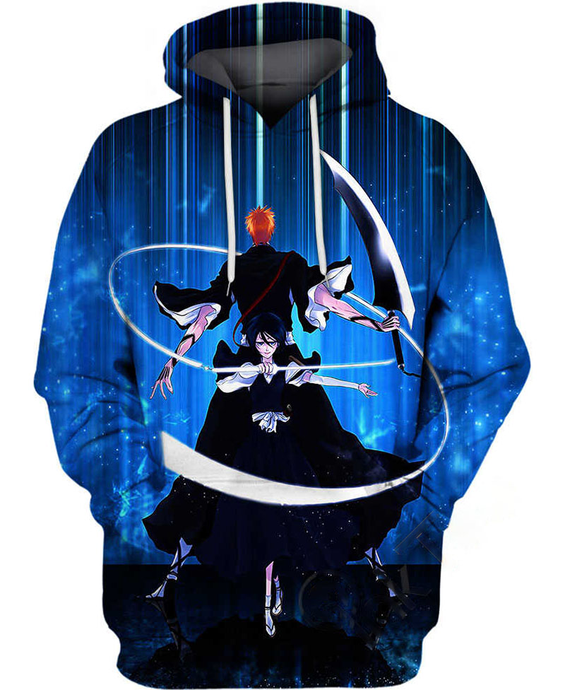 Ichigo And Rukia Hoodie 3D