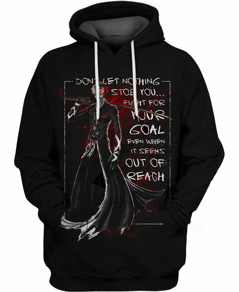 Ichigo Hollow Hoodie 3D