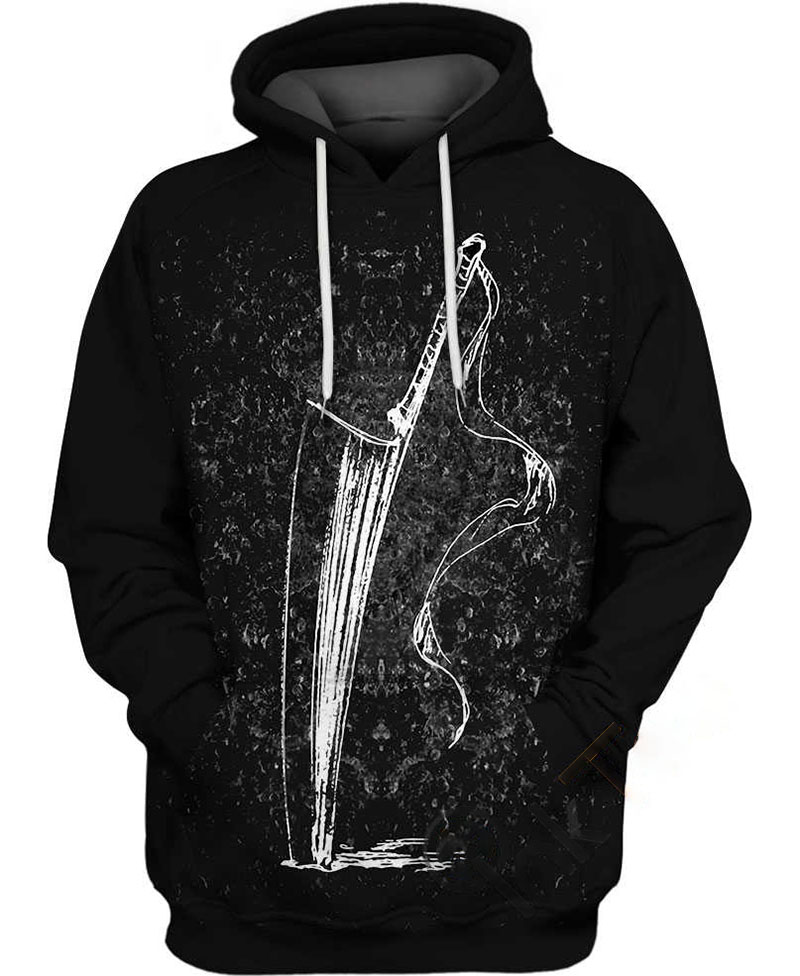 Ichigo?s Zangetsu Sword Hoodie 3D