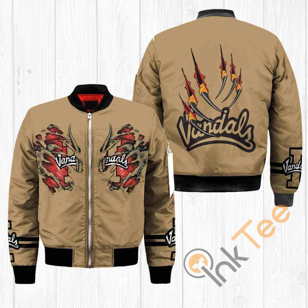 Idaho Vandals NCAA Claws Apparel Best Christmas Gift For Fans Bomber Jacket