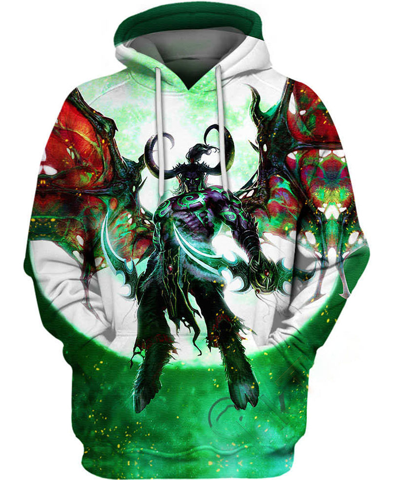 Illidan Stormrage Hoodie 3D