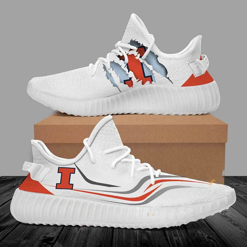 Illinois Fighting Illini Yeezy Boost