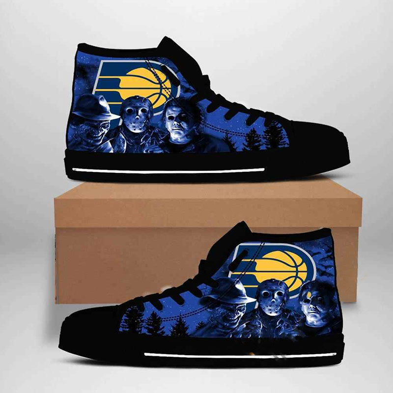 Indiana Pacers Nba Basketball High Top Shoes 7 Indiana Pacers Nba Basketball High Top Shoes
