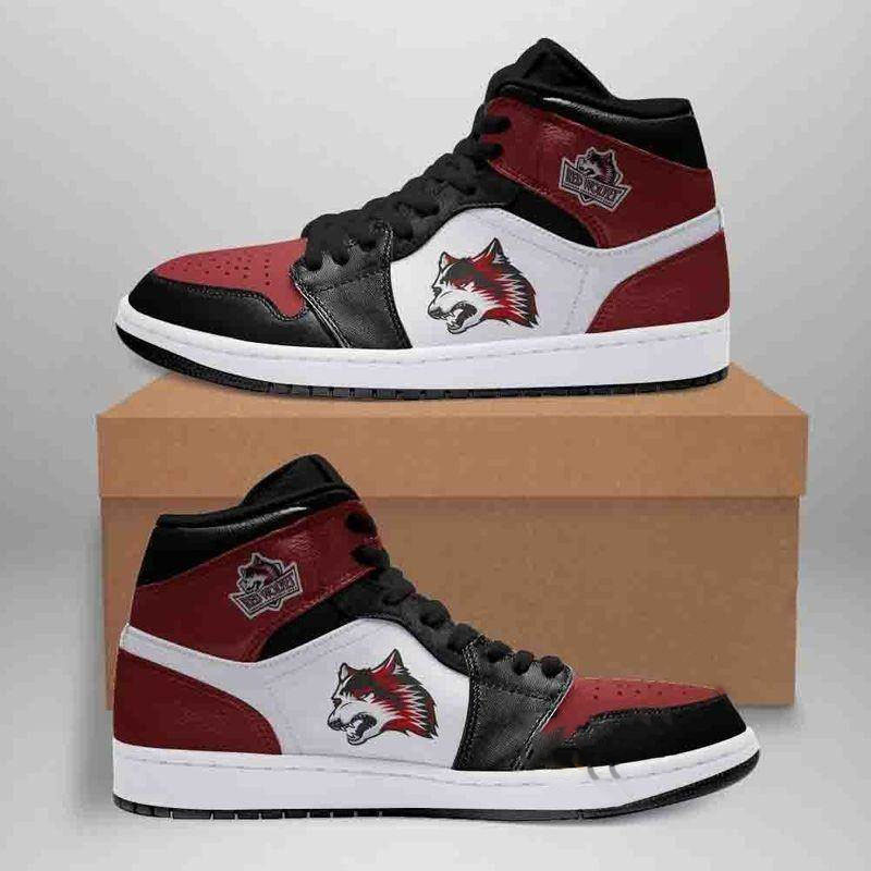 Indiana University East Red Wolves Custom Air Jordan Shoes