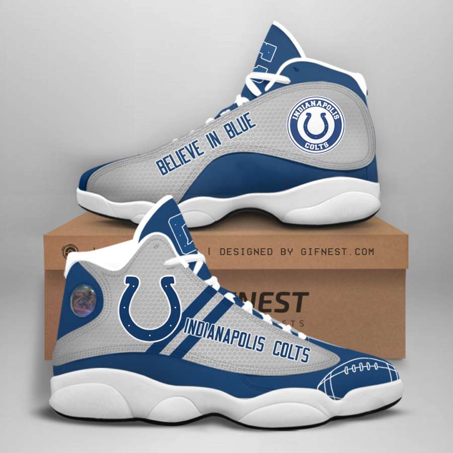 Indianapolis Colts Custom Air Jordan Shoes