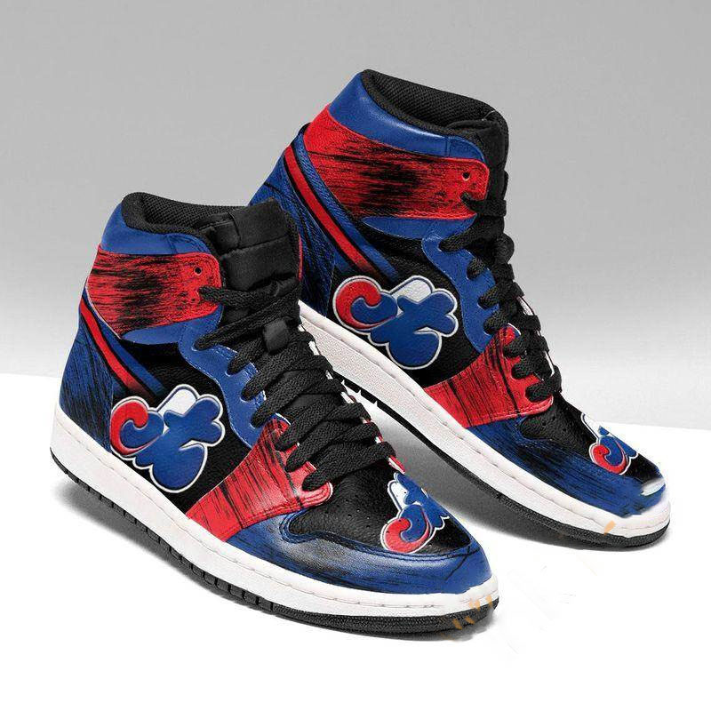 Indianapolis Colts Montreal Expos Custom Sneaker Air Jordan Shoes