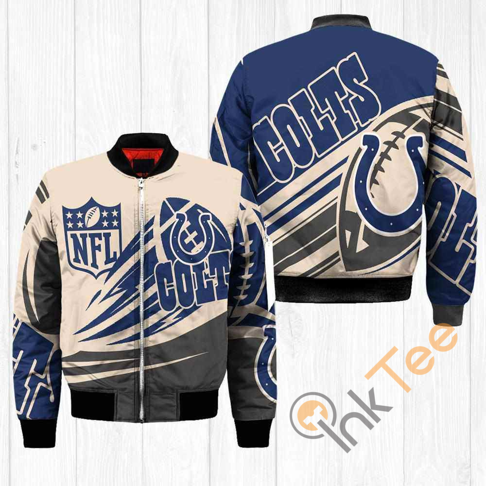 Indianapolis Colts NFL Balls Apparel Best Christmas Gift For Fans Bomber Jacket 1 Indianapolis Colts NFL Balls Apparel Best Christmas Gift For Fans Bomber Jacket