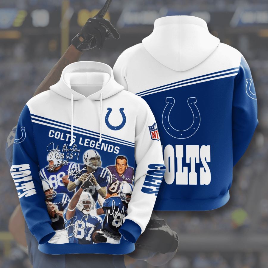 Indianapolis Colts Custom Hoodie 3D