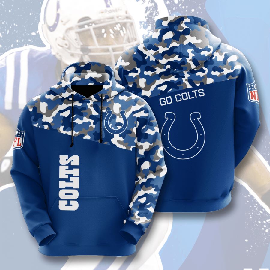 Indianapolis Colts Custom Hoodie 3D