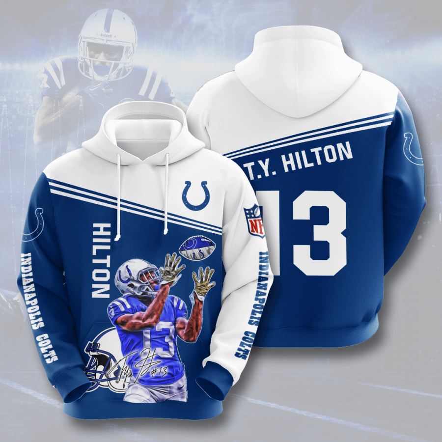 Indianapolis Colts Custom Hoodie 3D