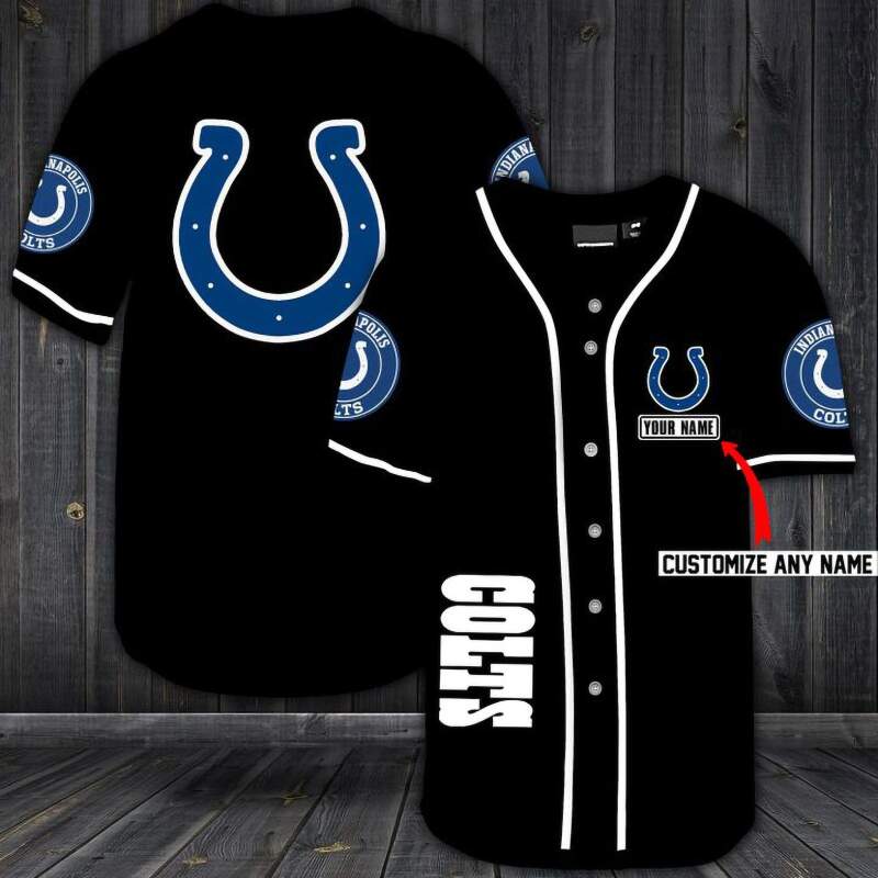 Indianapolis Colts Personalized Custom Name For You Baseball Jersey 2 Indianapolis Colts Personalized Custom Name For You Baseball Jersey
