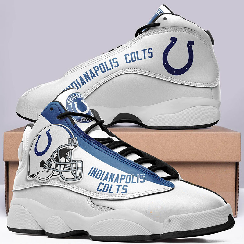 Indianapolis Colts Team Air Jordan Shoes 1 Indianapolis Colts Team Air Jordan Shoes