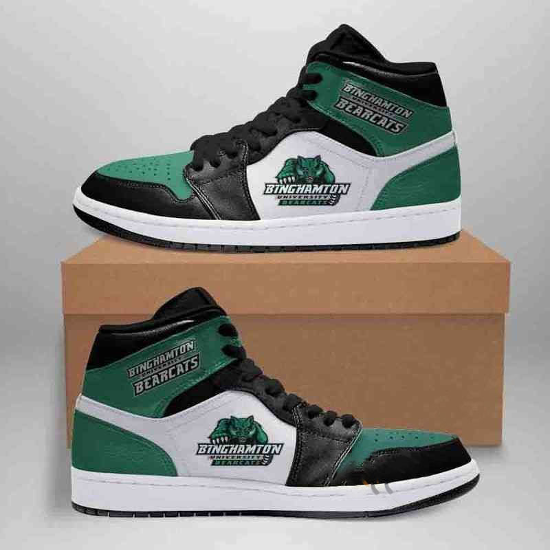 Inghamton Bearcats Custom Air Jordan Shoes
