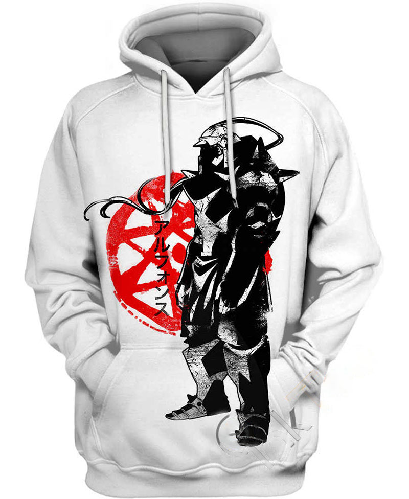 Ink Alphonse Hoodie 3D