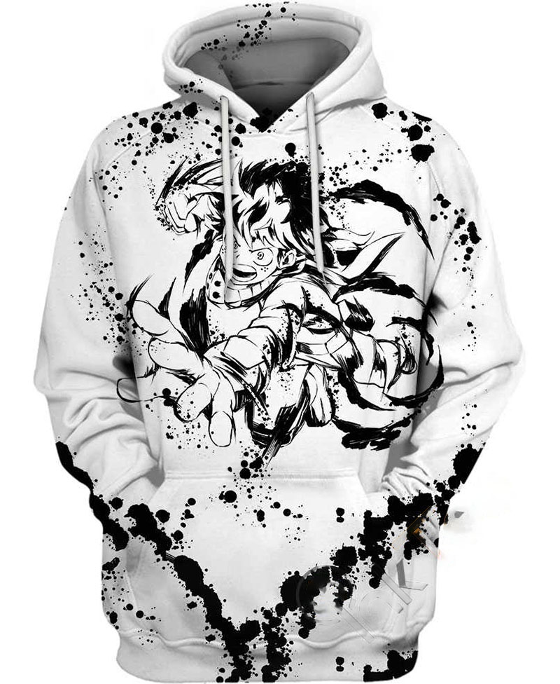 Ink Deku Splatt Hoodie 3D