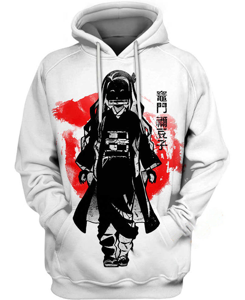 Ink Nezuko Kamado Hoodie 3D