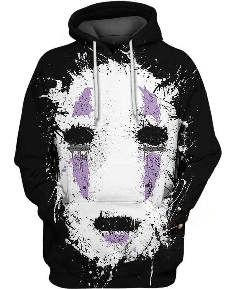 Ink No Face Hoodie 3D