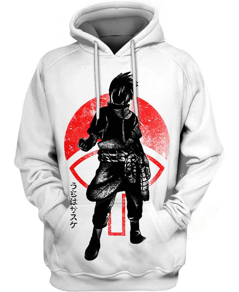Ink Sasuke Hoodie 3D