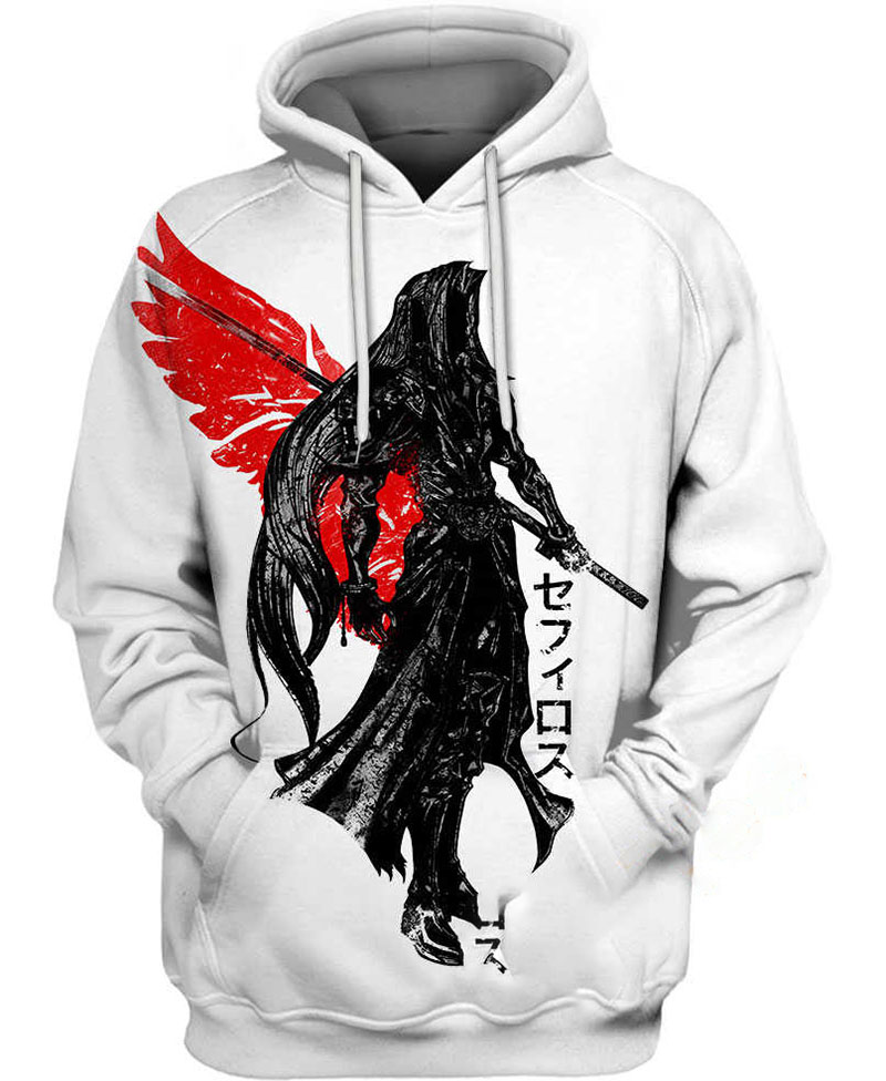 Ink Sephiroth Hoodie 3D