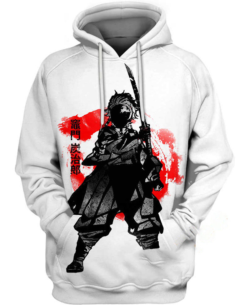 Ink Tanjiro Kamado Hoodie 3D