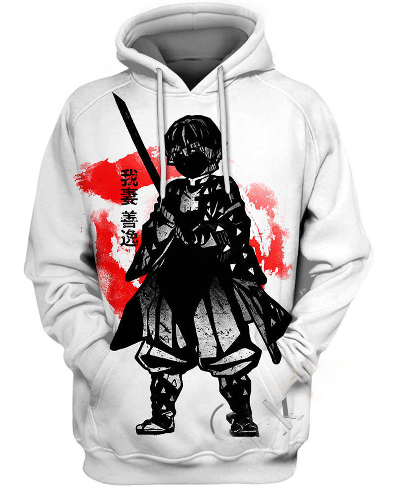 Ink Zenitsu Hoodie 3D