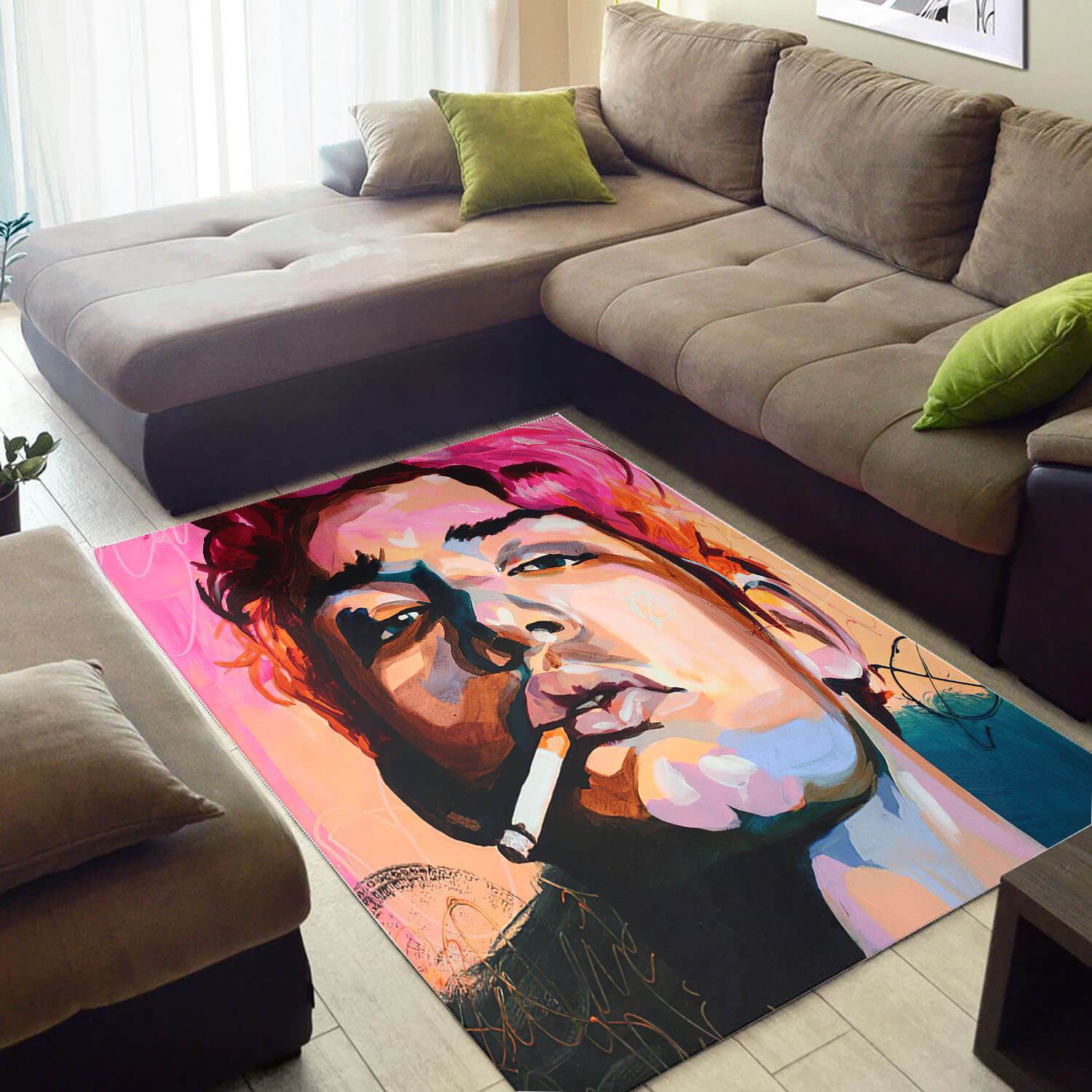 Inspired African American Beautiful Afrocentric Lady Style Carpet Living Room Rug 1 Inspired African American Beautiful Afrocentric Lady Style Carpet Living Room Rug