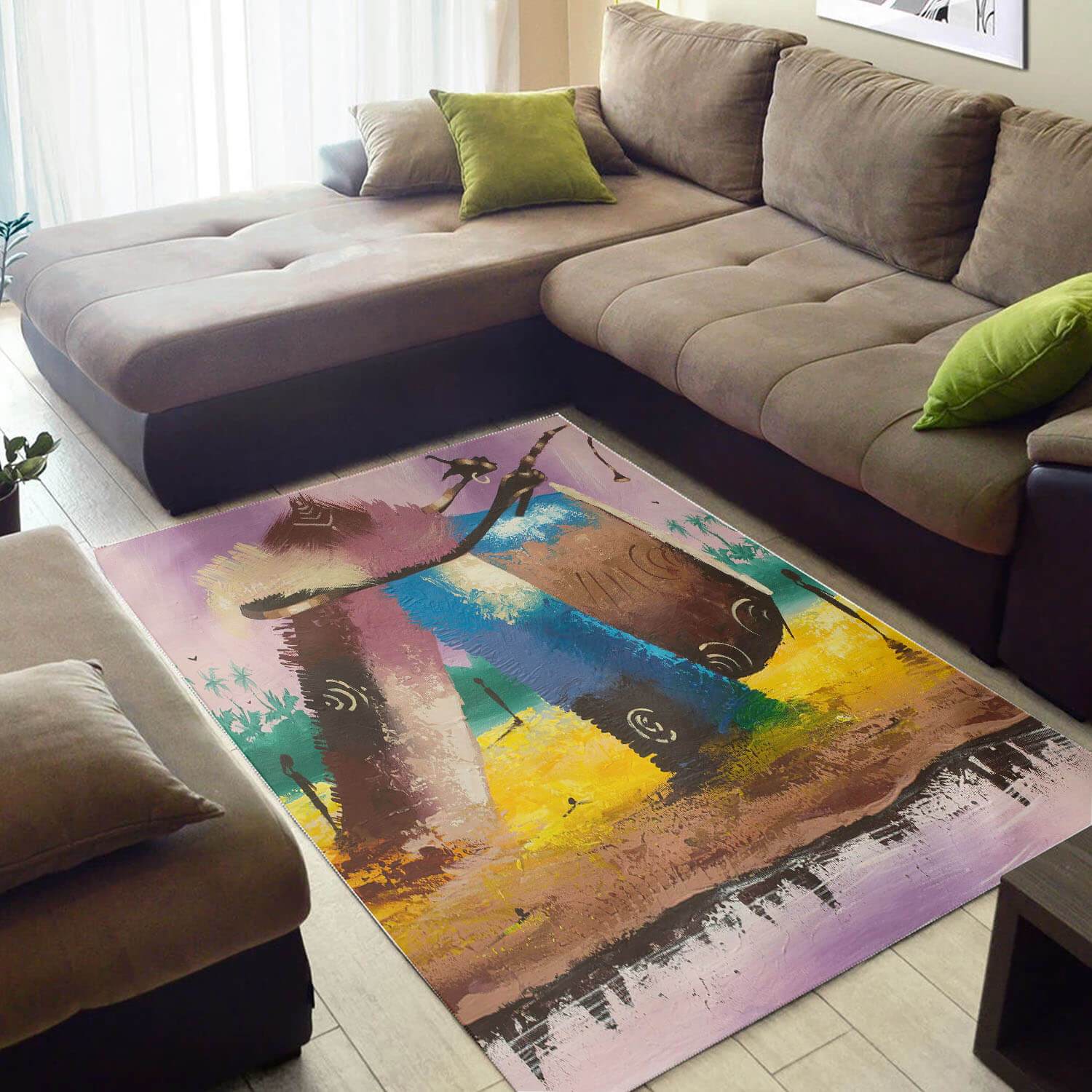 Inspired African Attractive American Black Art Afrocentric Pattern Large Living Room Rug 6 Inspired African Attractive American Black Art Afrocentric Pattern Large Living Room Rug
