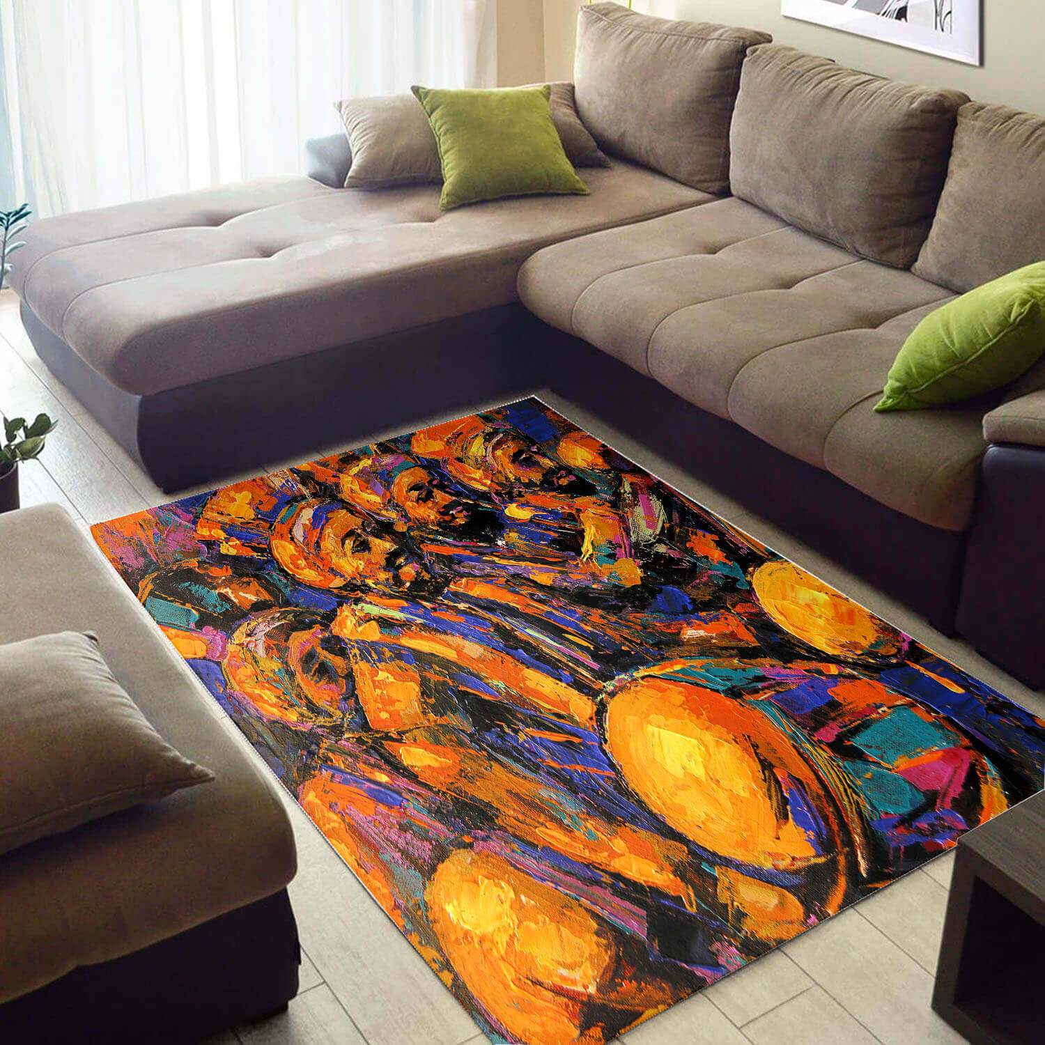 Inspired African Cute Afro American Black Girl Large House Rug 3 Inspired African Cute Afro American Black Girl Large House Rug