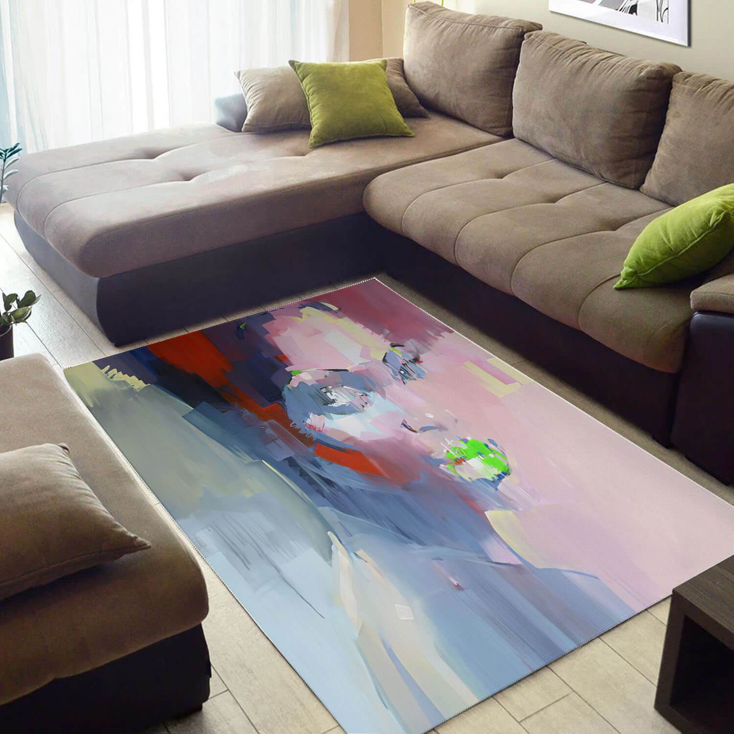 Inspired African Cute Woman Design Floor Themed Home Rug 2 Inspired African Cute Woman Design Floor Themed Home Rug