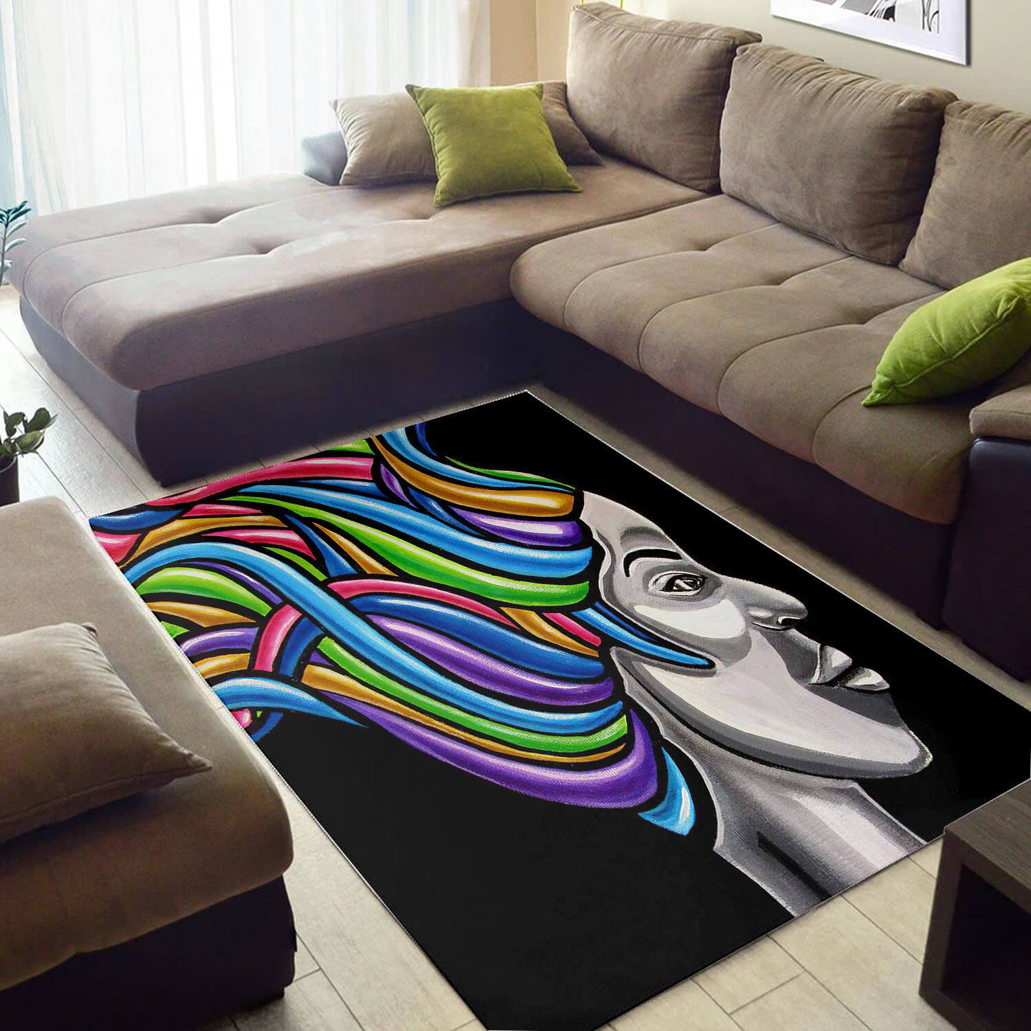 Inspired African Pretty Melanin Afro Woman Themed Carpet Living Room Rug 7 Inspired African Pretty Melanin Afro Woman Themed Carpet Living Room Rug