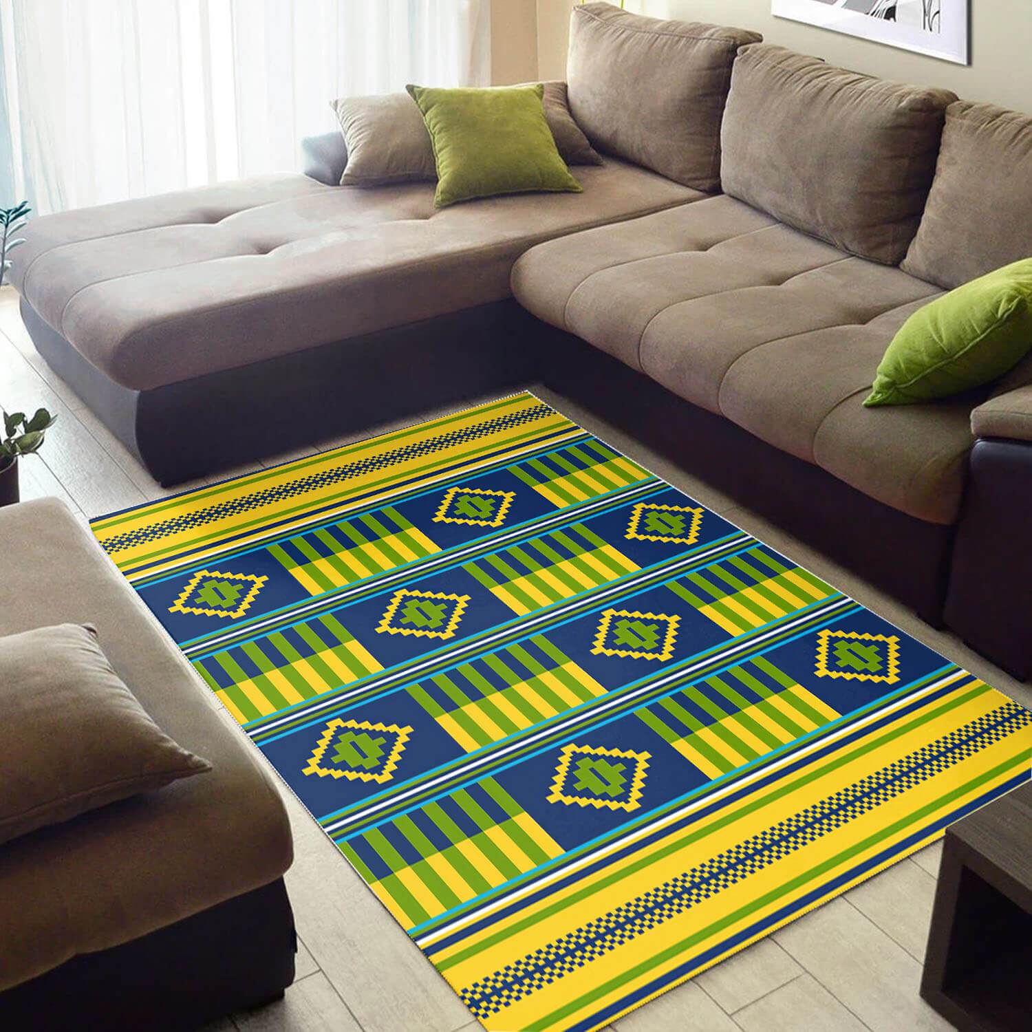 Inspired African Retro American Seamless Pattern Large Themed Home Rug 1 Inspired African Retro American Seamless Pattern Large Themed Home Rug