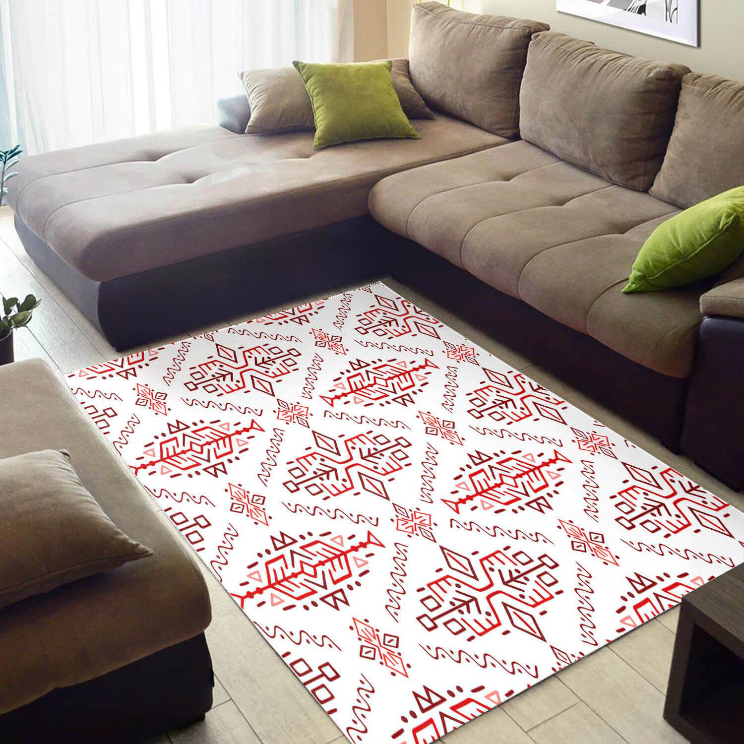 Inspired African Style Nice American Art Seamless Pattern Carpet Home Rug