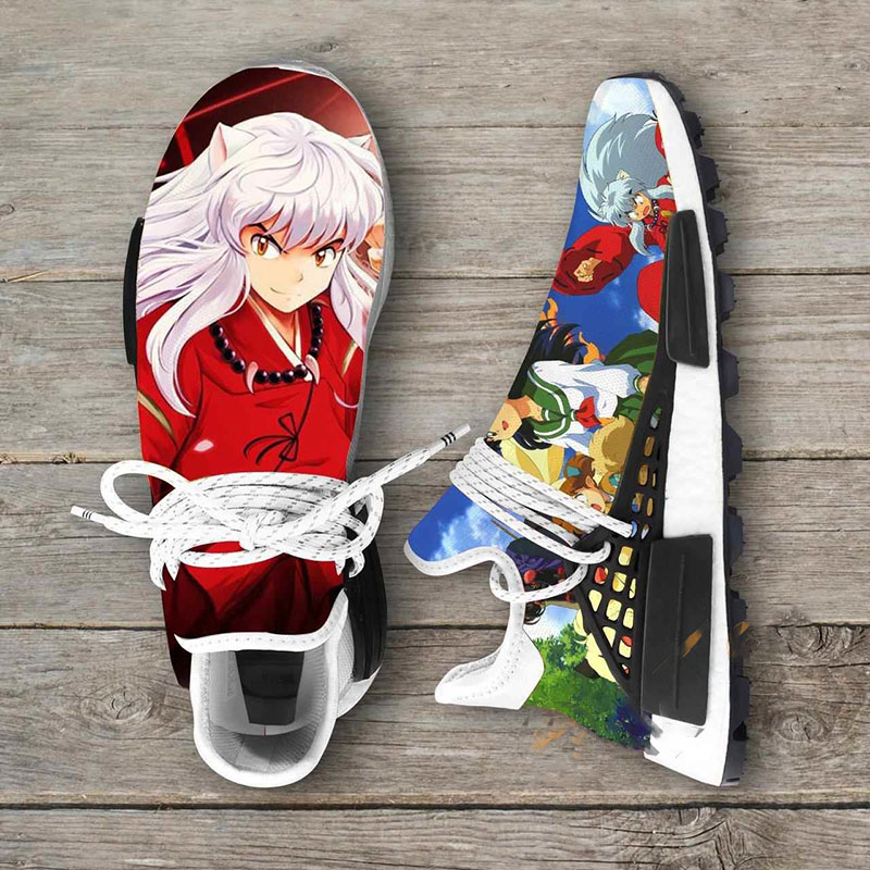 Inuyasha Animation Anime Movies Manga Series NMD Human Shoes 2 Inuyasha Animation Anime Movies Manga Series NMD Human Shoes