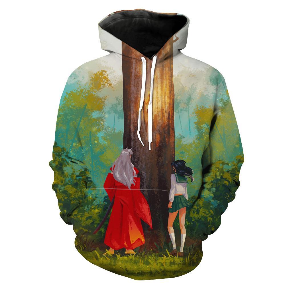 Inuyasha Anime Ands Hoodie 3D 2 Inuyasha Anime Ands Hoodie 3D