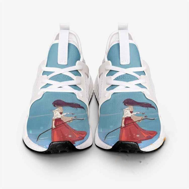 Inuyasha Kikyo Breeze Custom NMD Human Shoes
