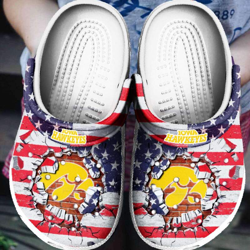 Iowa Hawkeyes Crocs Clog Shoes