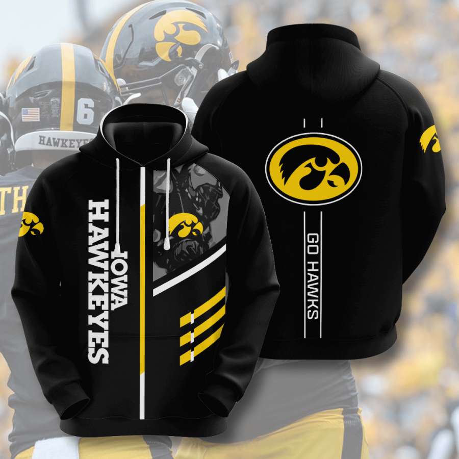 Iowa Custom Hoodie 3D